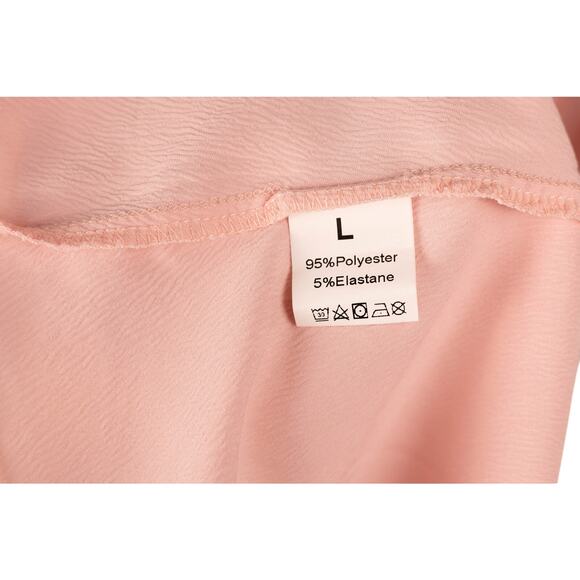 Blouse & Pant Set SIZE LARGE Sleeveless Top Pull-on Pants Pink - Picture 5 of 9